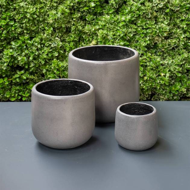 Montreal 2-17DG Darkgrey Set of 3